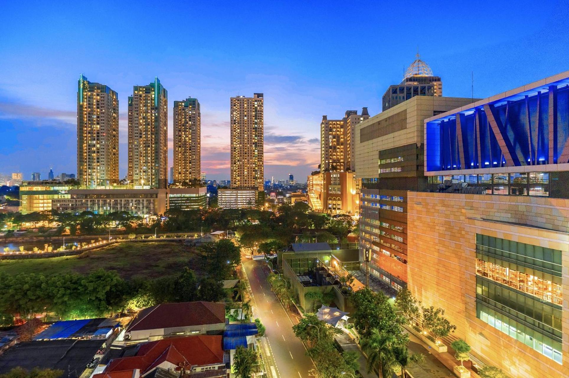 Grand Thamrin Hotel Jakarta Exterior foto